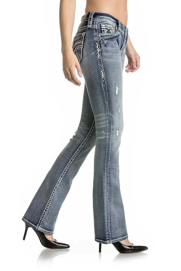 Rock Revival Lesia B203 Low Rise Boot Cut Jeans 5.webp