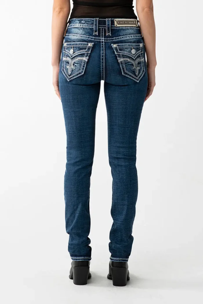 Rock Revival Sepia J210 Straight Jeans 2.webp